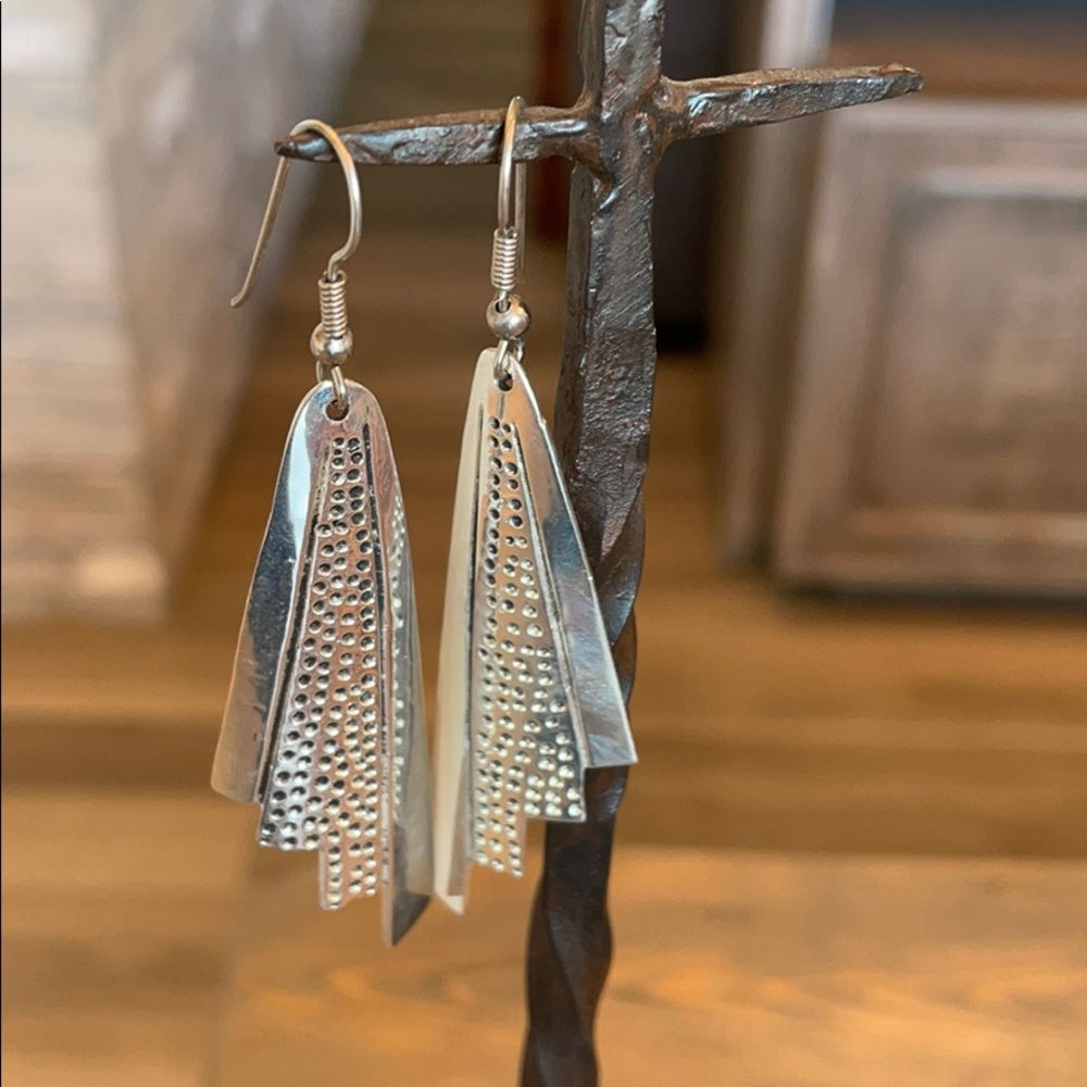 Boho Silver-plate Custom-Designed Earrings